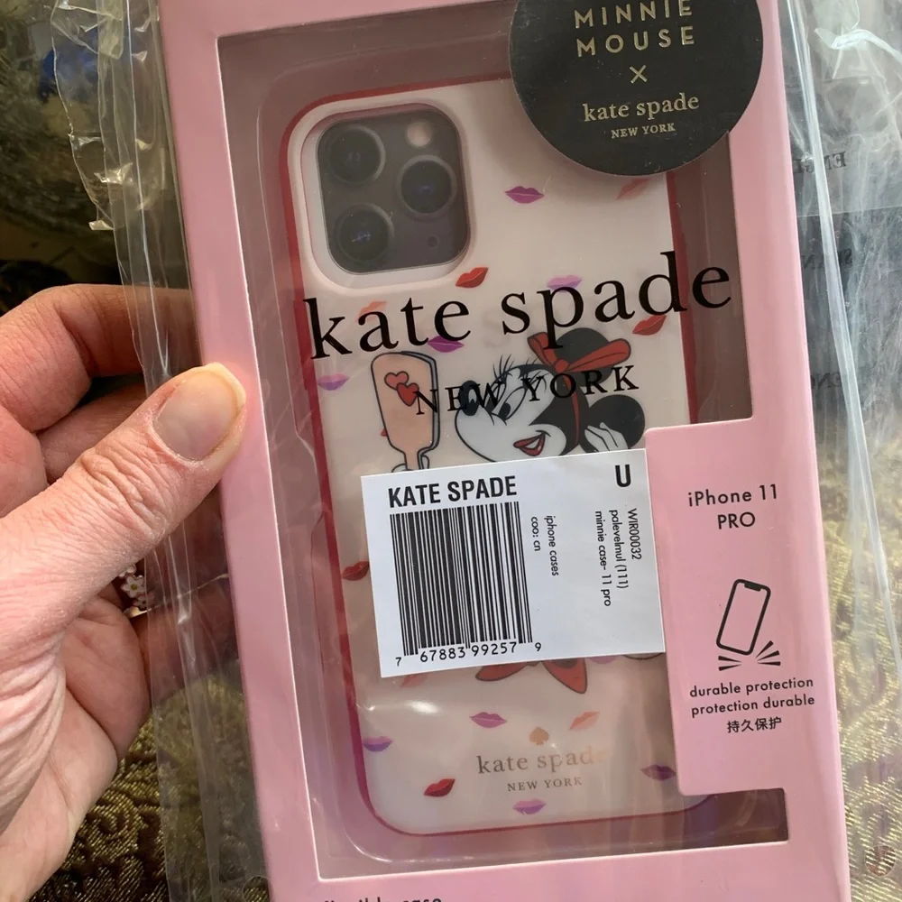 Authentic KATE SPADE Disney x print collection iPhone 11 Pro case